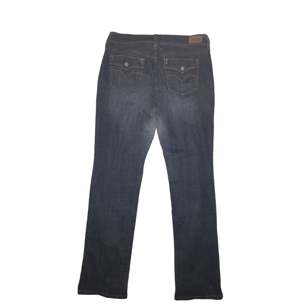 Levi's Strauss Women's 505 Straight Leg Jeans Blue Size‎ 12M - Picture 8 of 9
